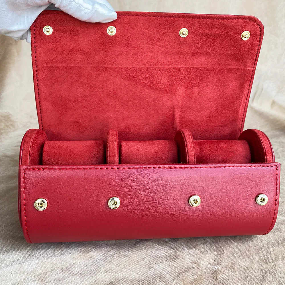 Leather Travel Watch Case