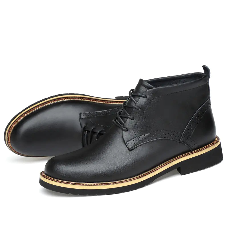 Men's Leather Boots - Bay Style Leather - Comfort & Craftsmanship