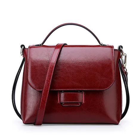 Chic Convertible Leather Bag