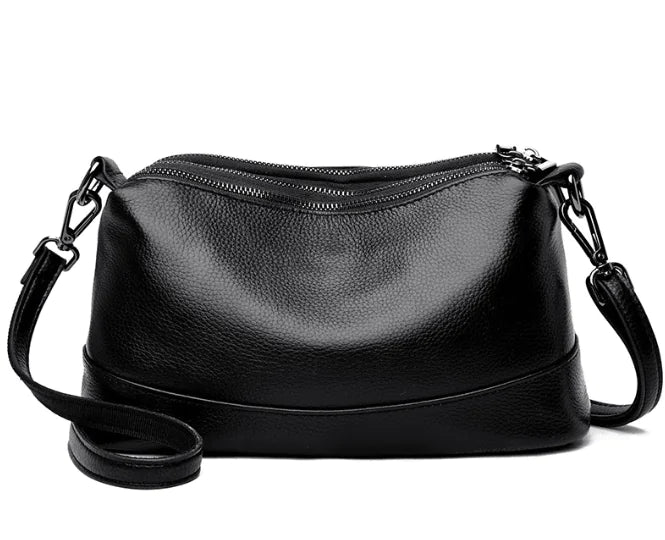 Genuine Leather Women's Crossbody and Tote Bags