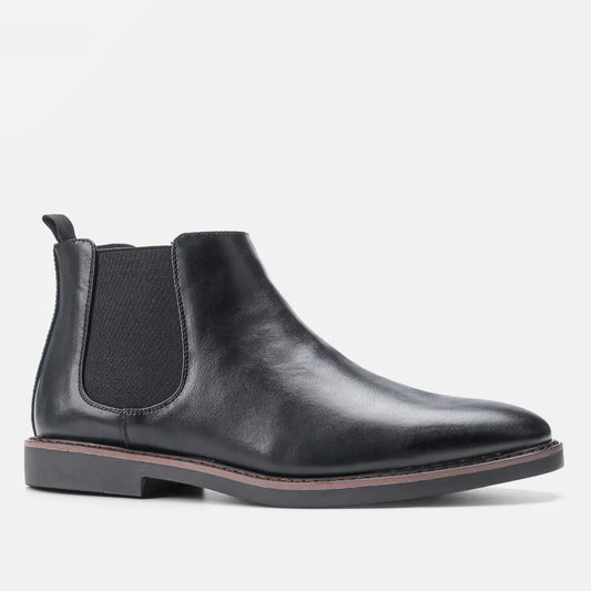 Durable Waterproof Boots for All-Weather Protection & Comfort - Black & Brown - Bay Style Leather