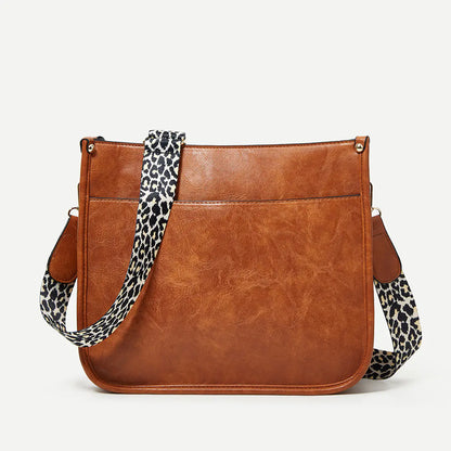 Retro Leopard Print Women’s Tote Bag