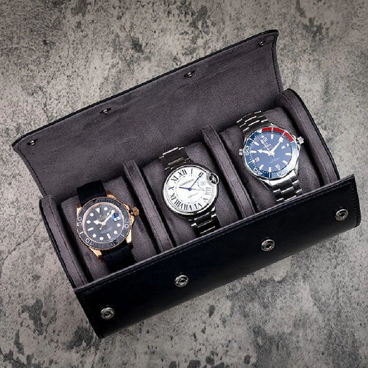 Leather Travel Watch Case