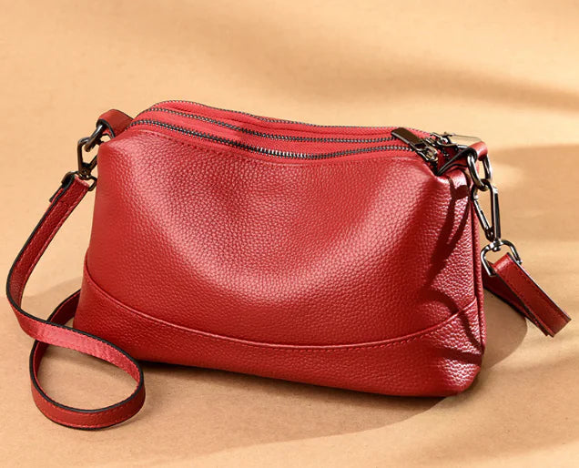 Genuine Leather Women's Crossbody and Tote Bags