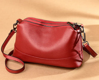 Genuine Leather Women's Crossbody and Tote Bags