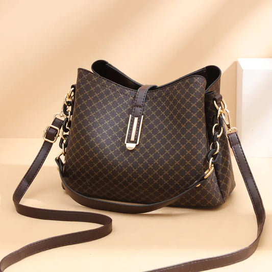 Simple Printed Single Shoulder Crossbody Bag